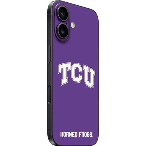 Texas Christian University TCU Horned Frogs iPhone 16 Plus Skin